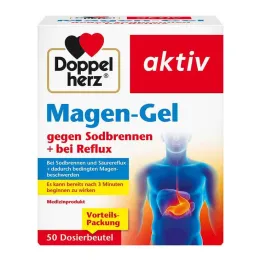 Doppelherz skrandžio gelis nuo rėmens + refliuksas, 50x10 ml