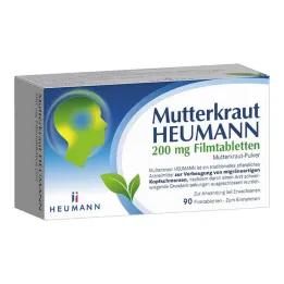 Feverfew Heumann 200 mg plėvele dengtos tabletės, 90 vnt