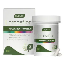 Nupure probaflor Max Spektrum N95 skrandyje neirios kapsulės, 80 vnt