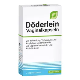 Döderlein makšties kapsulės su pieno rūgšties bakterijomis, 7 vnt