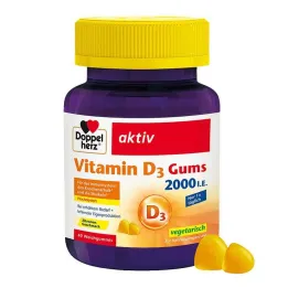 Doppelherz Vitaminas D3 2000 I.E. Dantenos, 40 vnt