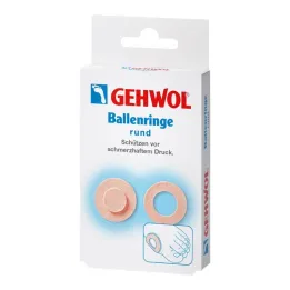 Gehwol rulonų žiedai apvalūs, 6 vnt