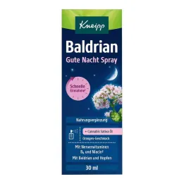 Purškiklis Kneipp Valerian Good Night, 30 ml