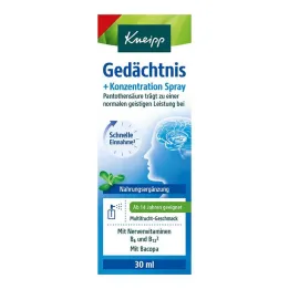 Kneipp memory + koncentracinis purškiklis, 30 ml