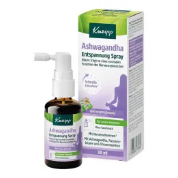Kneipp Ashwagandha atpalaiduojantis purškiklis, 30 ml