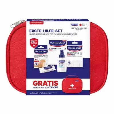 HANSAPLAST Rinkinys DRK Pirmoji pagalba 1 vnt. kombinuotas paketas, 1 vnt HANSAPLAST Rinkinys DRK Pirmoji pagalba 1 vnt. kombinuotas paketas, 1 vnt