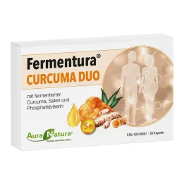 Fermentura Curcuma Duo kapsulės, 30 vnt