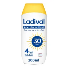Ladival alerginis odos apsaugos nuo saulės gelis LSF 30, 200 ml