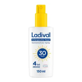 Ladival alerginis odos apsaugos nuo saulės purškiklis LSF 30, 150 ml