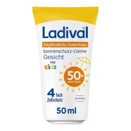 Ladival jautrus vaikų odos kremas LSF 50 +, 50 ml