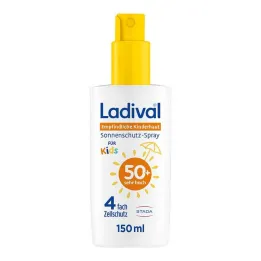 Ladival jautrios vaikų odos purškiklis LSF 50 +, 150 ml
