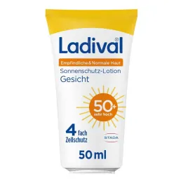 Ladival jautrios odos losjonas veidui LSF 50 + , 50 ml