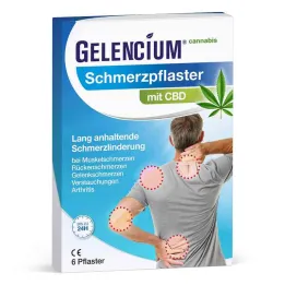 Gelencium skausmo pleistrai su CBD (6 vnt.)