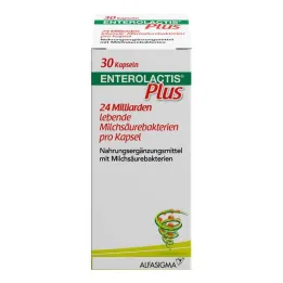 Enterolactis Plus kapsulės, 30 vnt