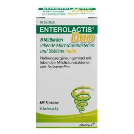 Enterolactis Duo miltelių paketėliai, 10x5 g