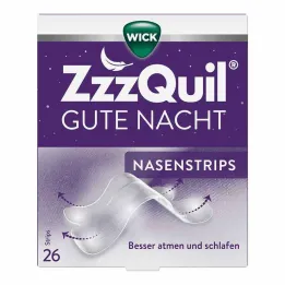 WICK Zzzquil Good Night nosies juostelės, 26 vnt