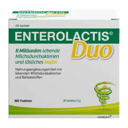 Enterolactis Duo miltelių paketėliai, 20x5 g