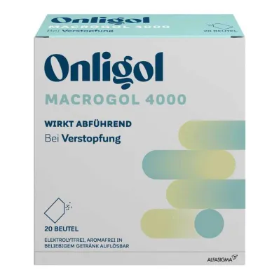 Onligol Macrogol 4000 milteliai tirpalo maišeliui gaminti, 20X10 g Onligol Macrogol 4000 milteliai tirpalo maišeliui gaminti, 20X10 g