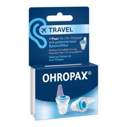 Ohropax Travel filtro kištukai į ausį, 2 vnt