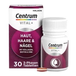 Centrum Vital + Skin Hair &amp; Nagų tabletės, 30 vnt