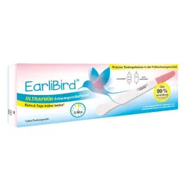 Earlibird Ultra Early nėštumo testo šlapimas, 1 vnt