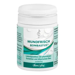 Gaivinamosios Bombastus pastilės be cukraus, 55 g