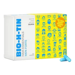 Bio-H-Tin Hair Essentials Men Forte kapsulės, 90 vnt