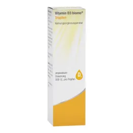 Vitaminas D3 Biomo lašai, 10 ml
