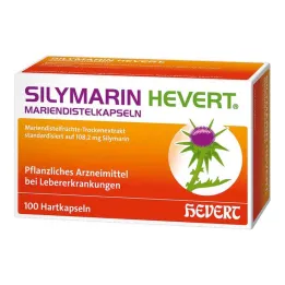 Silymarin Hevert pieno usnio kapsulės, 100 vnt