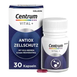Centrum Vital + Antiox ląstelių apsaugos kapsulės, 30 vnt