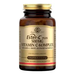 Solgar Ester-C plus 500 mg kapsulės, 50 vnt