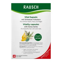 Rausch Vital kapsulės su šveicariškomis žolelėmis, 3X30X2 vnt