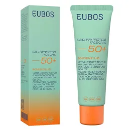 EUBOS DAILY „Ray Protect Fluid“ LSF 50+ 50 ml dieninis kremas, 50 ml