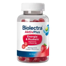 Biolectra Aktivplus Energy &amp; Muscles Rubbers Earthb., 60 vnt