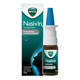 WICK Nasivin nosies purškalas suaugusiems/mokyklinukams 0,5 mg/ml, 10 ml