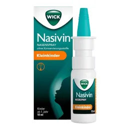 WICK Nasivin nosies purškalas OK mažiems vaikams 0,25 mg / ml, 10 ml