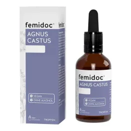 Femidoc Agnus Castus be alkoholio geriamieji lašai, 50 ml