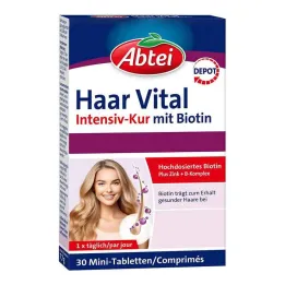 Abbey Hair Vital Intensive Treatment tabletės, 30 vnt