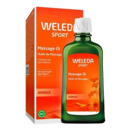 Weleda sportinis masažinis aliejus arnika, 200 ml