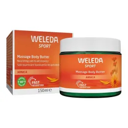 Weleda Sport masažinis kūno sviestas, 150 ml