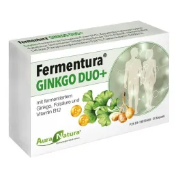 Fermentura Ginkgo Duo + kapsulės, 30 vnt