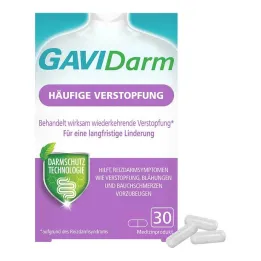 Kapsulės nuo vidurių užkietėjimo Gavidarm, 30 vnt