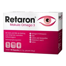 Retaron Makula Omega-3 kapsulės, 90 vnt