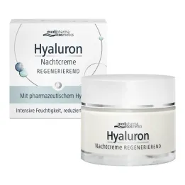 Naktinis hialurono kremas regeneruojantis, 50 ml