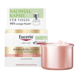 Eucerin Anti-Age hialurono užpildas + elastingumo rožė LSF 30, 50 ml