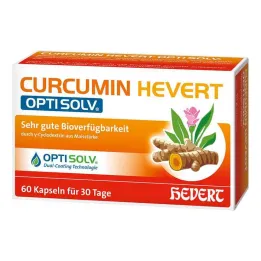 Curcumin Hevert Optisolv kapsulės, 60 vnt