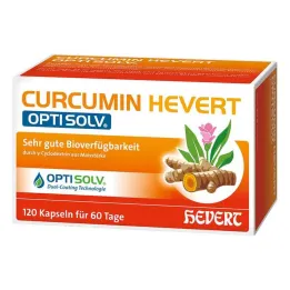 Curcumin Hevert Optisolv kapsulės, 120 vnt