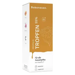 Bakanasan Propolis lašai 55%, 30 ml