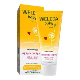 Weleda Calendula veido kremas be kvapų, 50 ml
