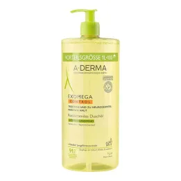 A-Derma Exomega Control dušo aliejus drėkinamasis, 1 l